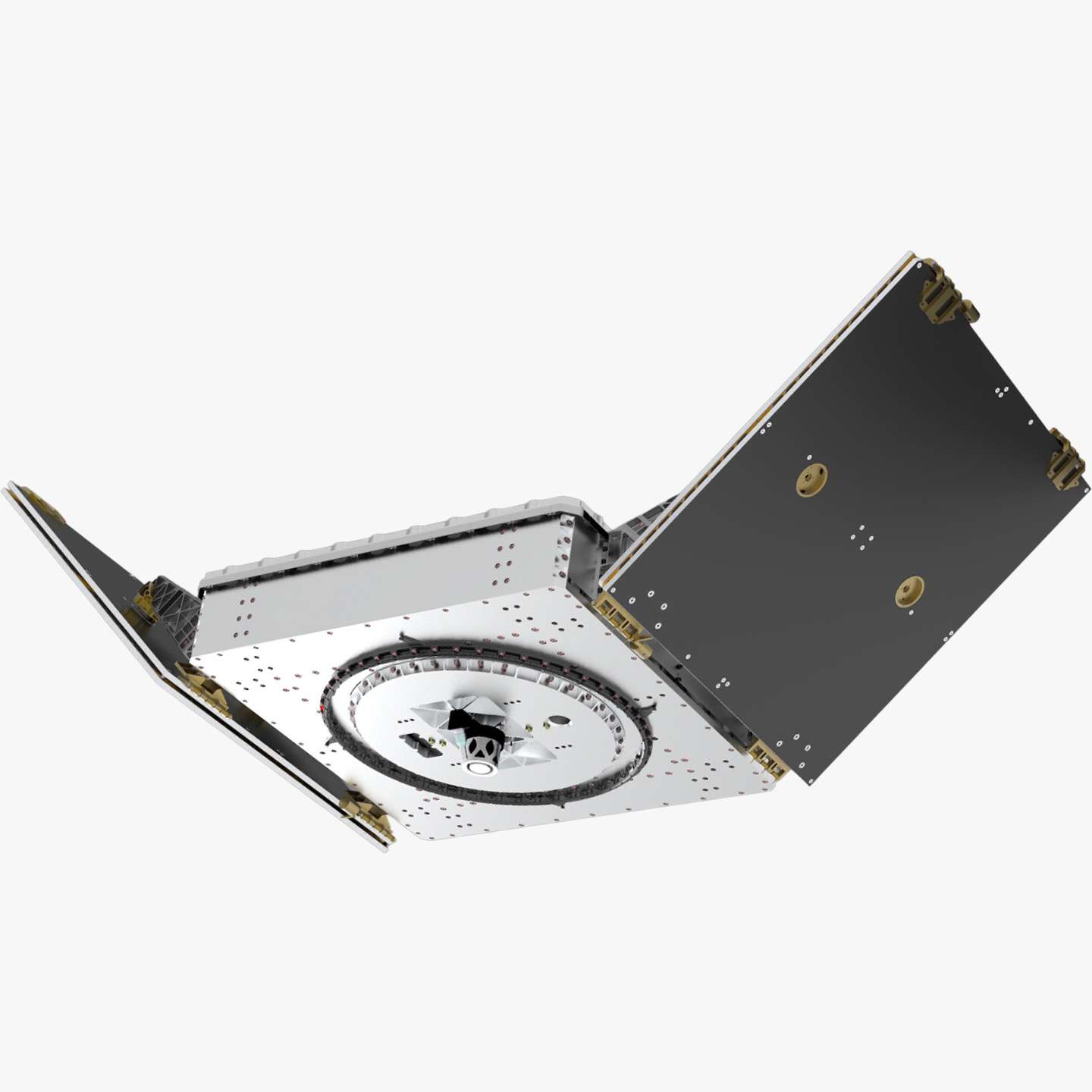 MP42D small satellite bus separation ring and electric propulsion system