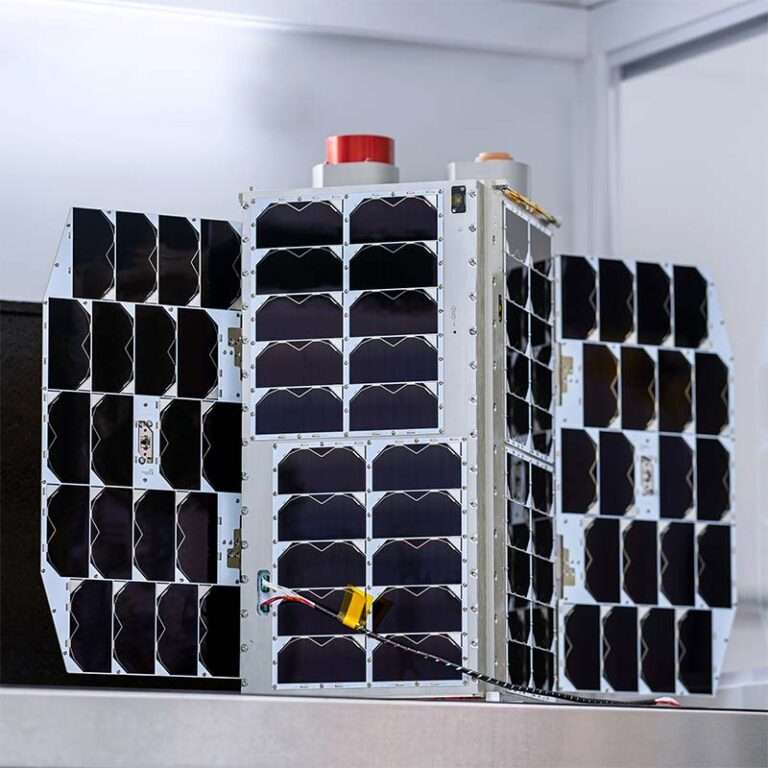 Methane emission monitoring satellite.