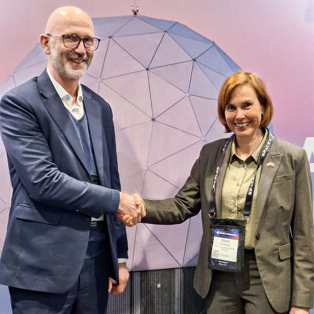 Atle Woello and Marte Indregard