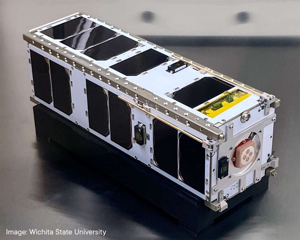 SNAPPY is the world’s first space-based neutrino detector satellite.